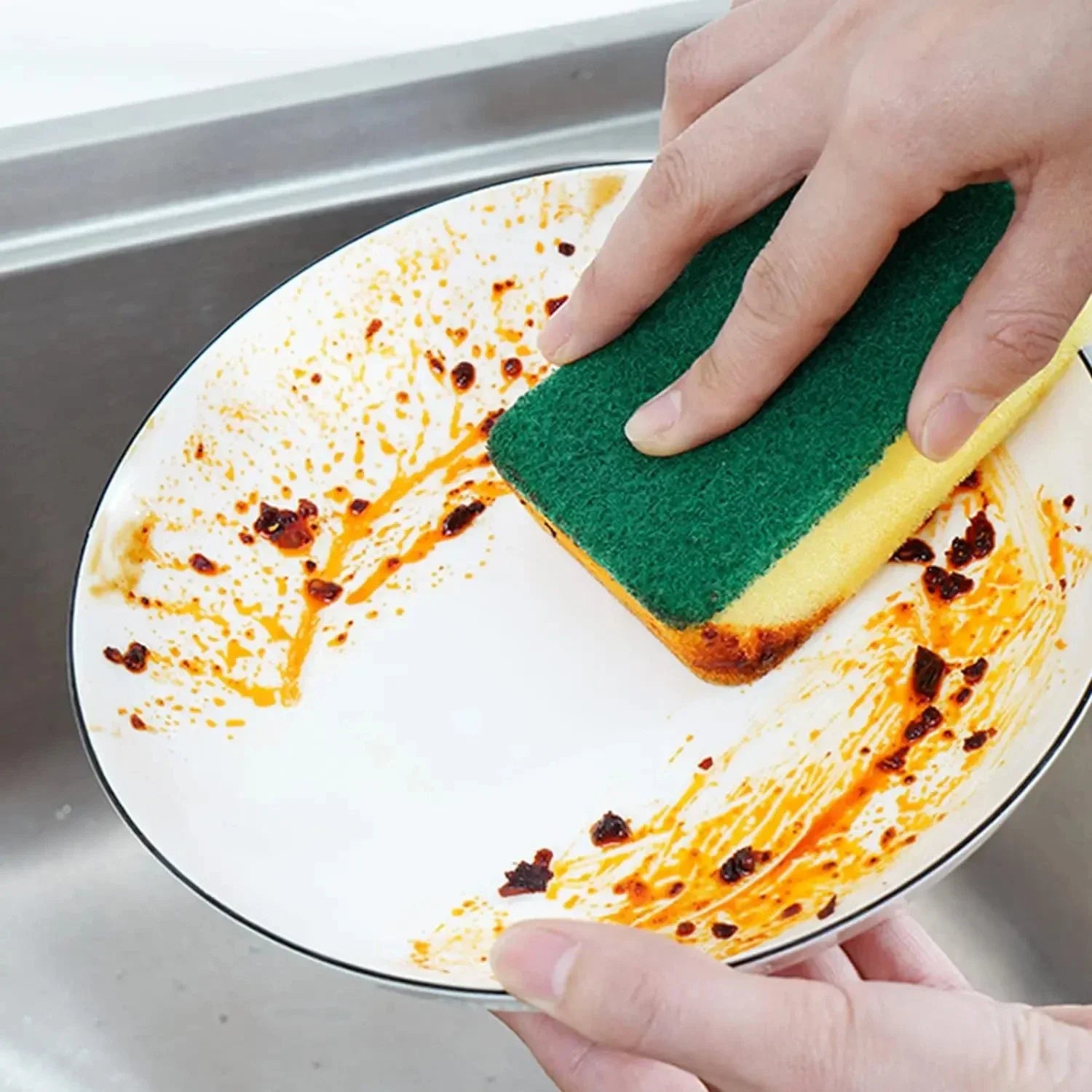 Magic Cleaning Sponge Brush