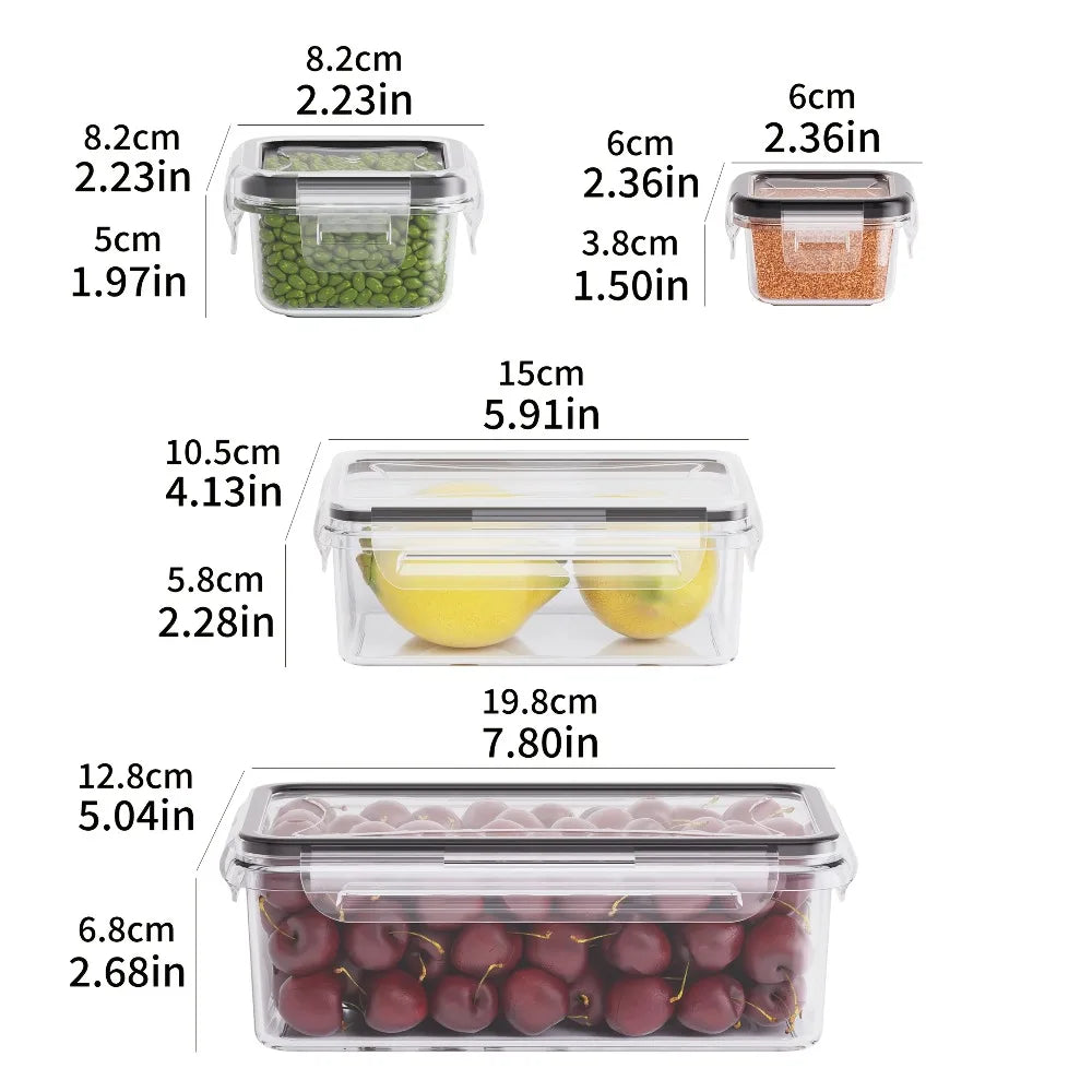 BPA-Free Freshness Containers