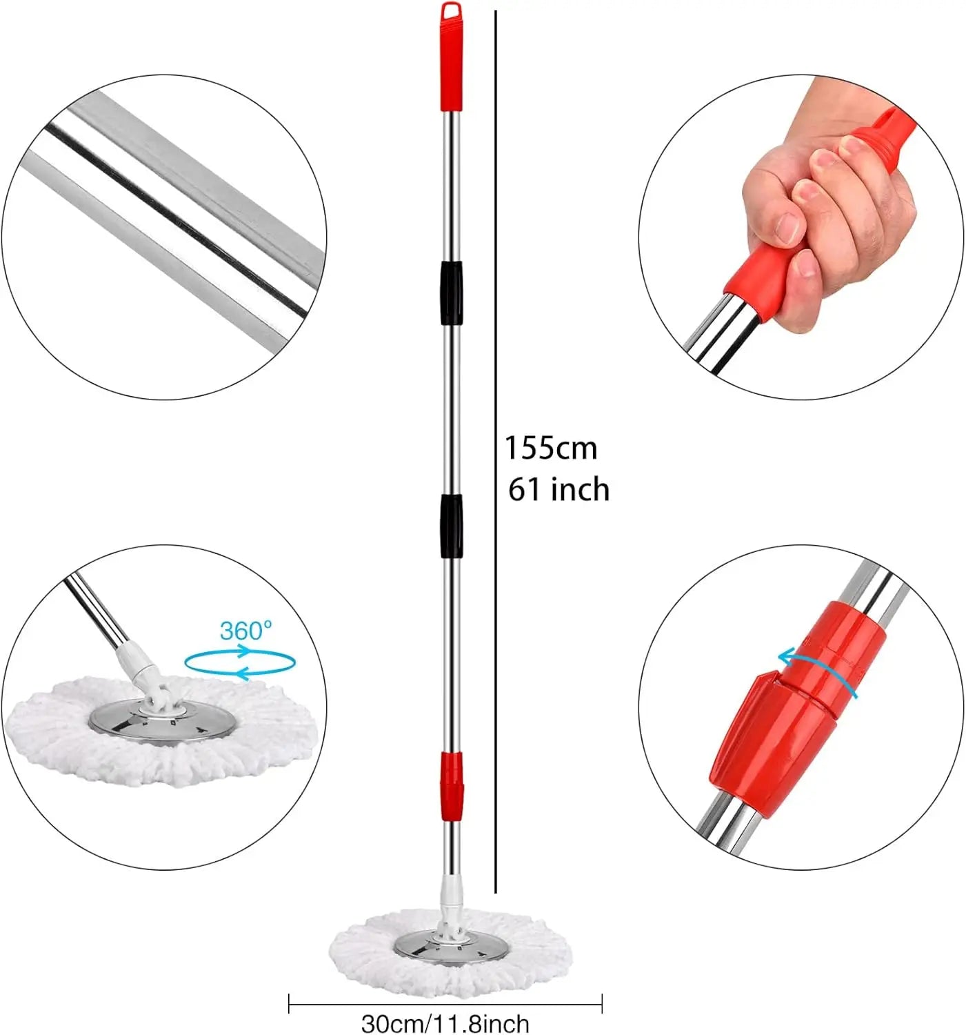 Easy Spin Mop Set